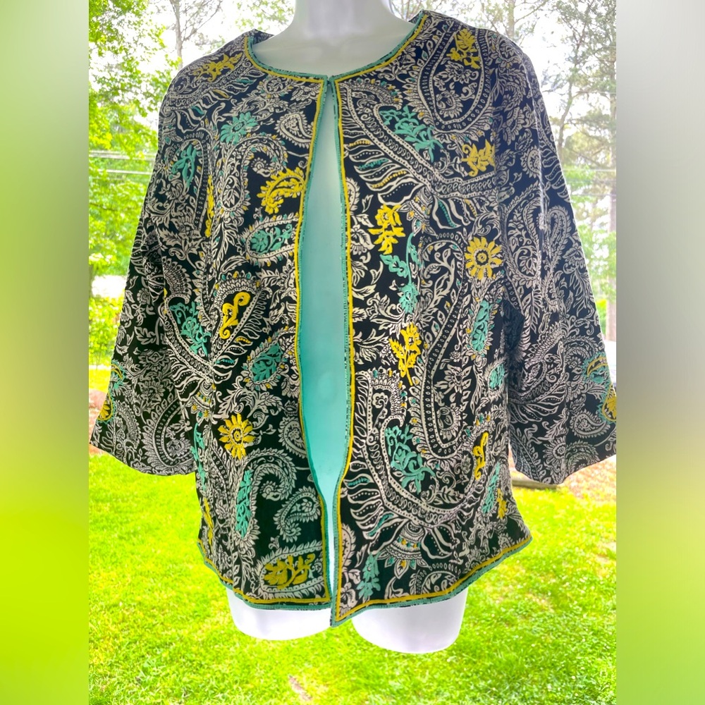 Choices b/w paisley jacket